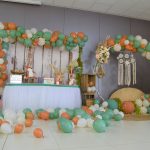 décoration baptême renard