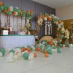 décoration baptême renard