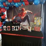 décoration anniversaire spiderman