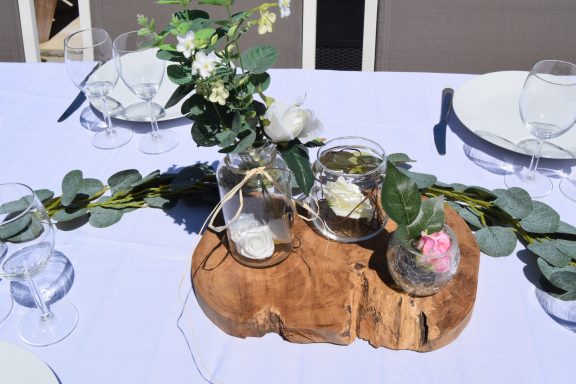 décoration table de mariage